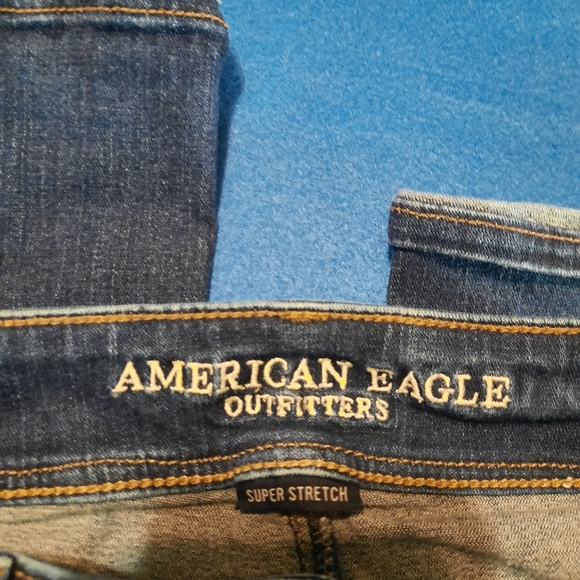 American Eagle Outfitters Blue Boot Cut Jeans - Picture 2 of 12